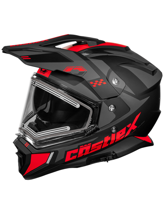 Castle X CX200 Wrath Heated Electric Shield Snowmobile Helmet