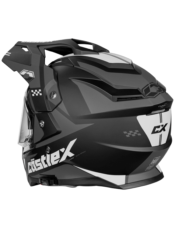 Castle X CX200 Wrath Heated Electric Shield Snowmobile Helmet