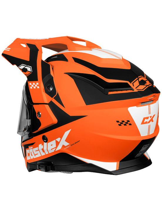 Castle X CX200 Wrath Heated Electric Shield Snowmobile Helmet