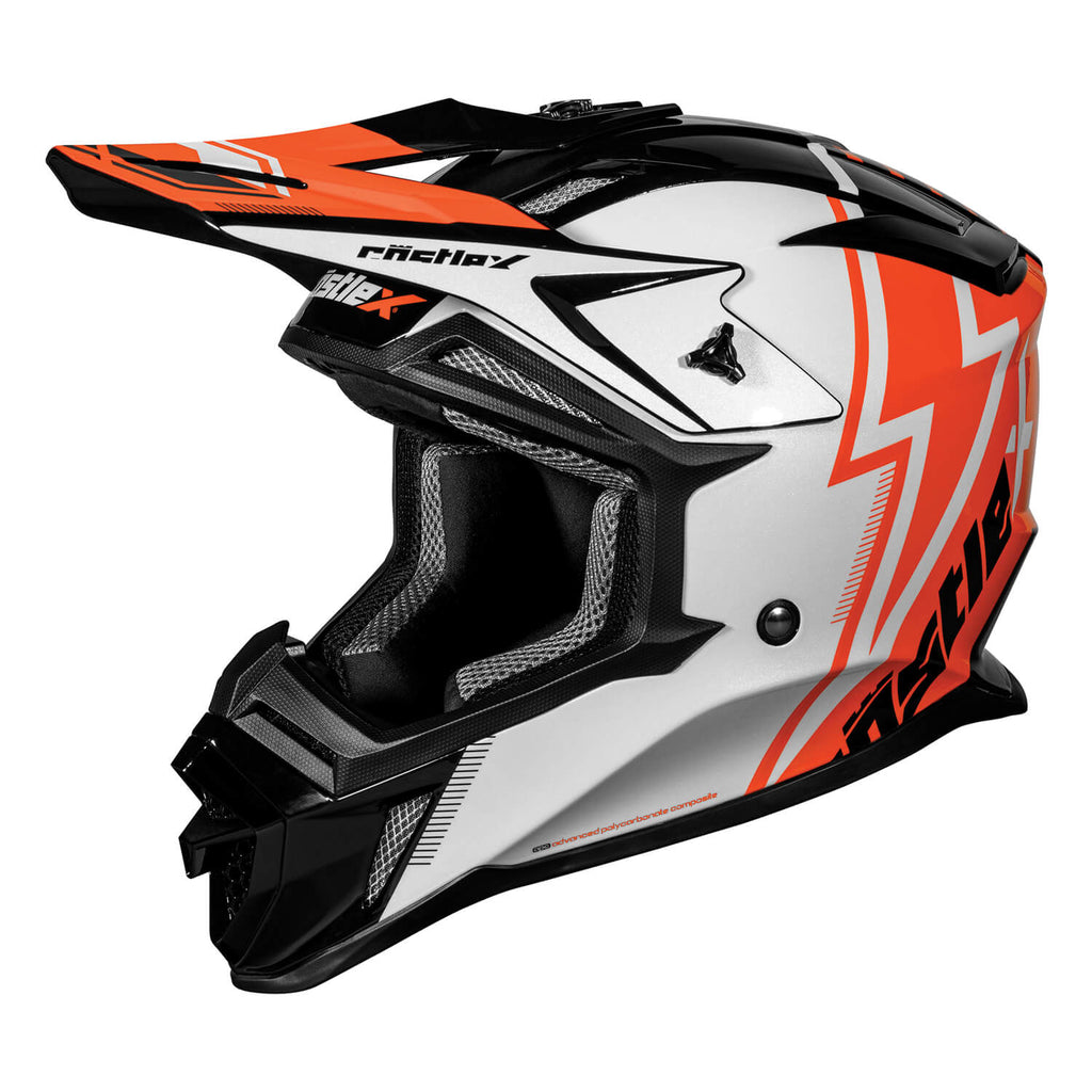 Castle X CX200 Jolt Helmet Orange White