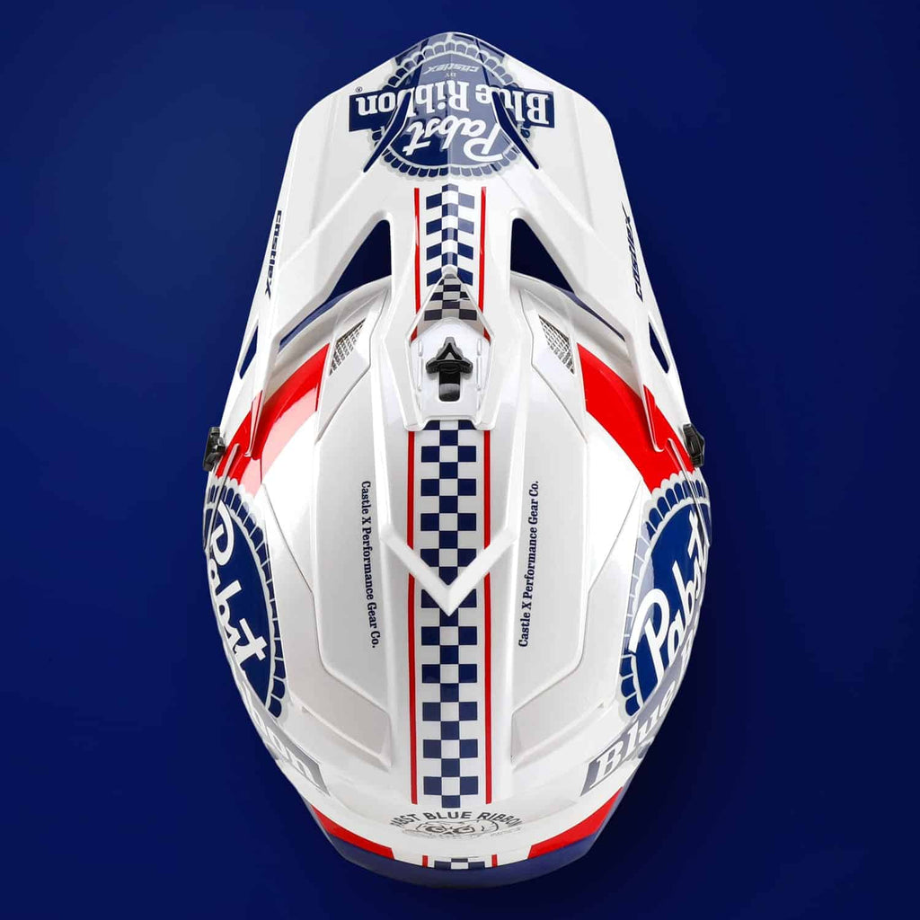 Castle X Pabst Blue Ribbon CX200 Helmet