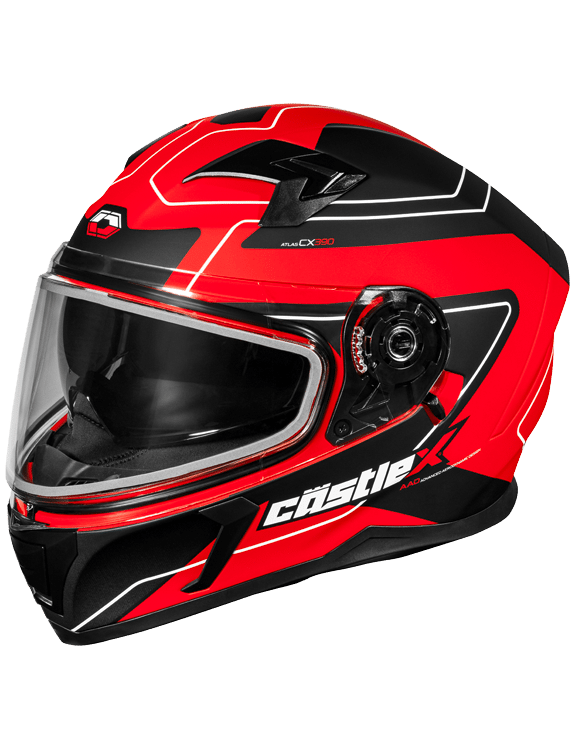 Castle X CX390 Atlas Snowmobile Helmet