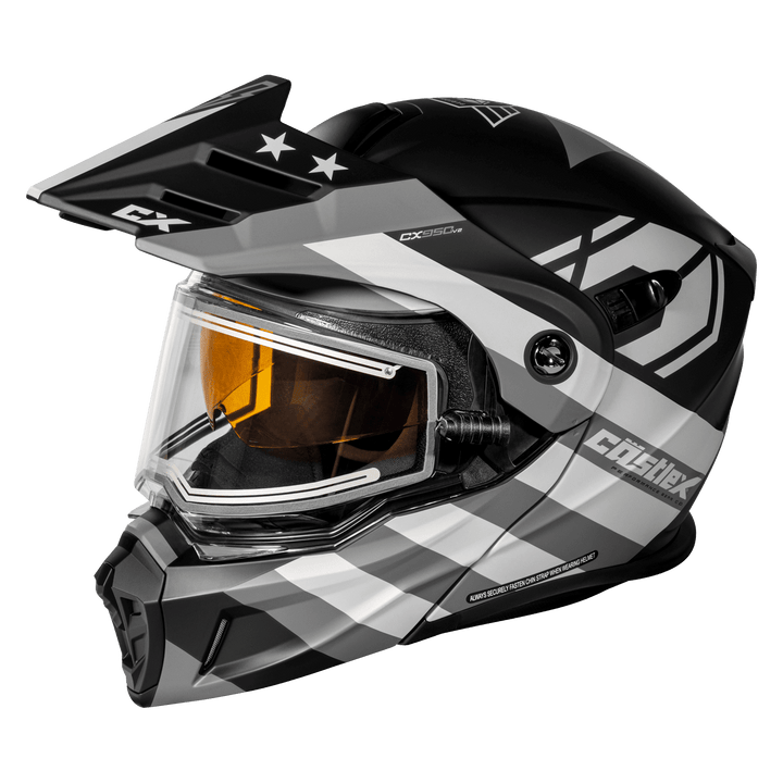 castle helmet cx950 modular heated shield