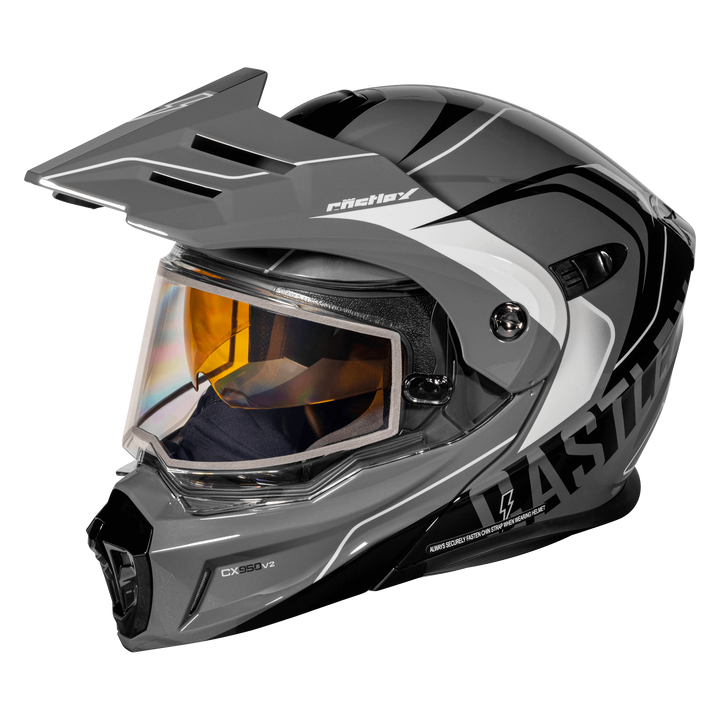 Castle X CX950 V2 Wake Snowmobile Helmet