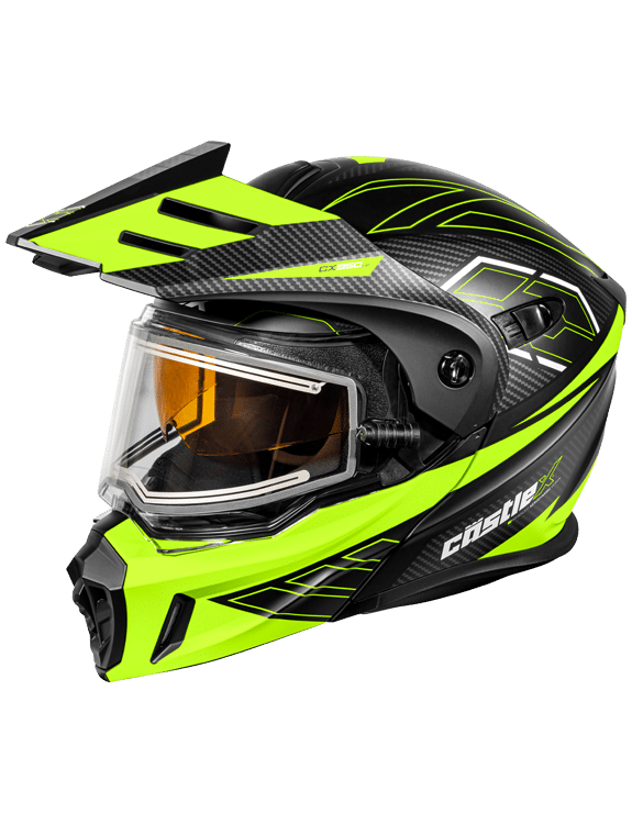 castle x cx950 v2 fierce heated shield helmet