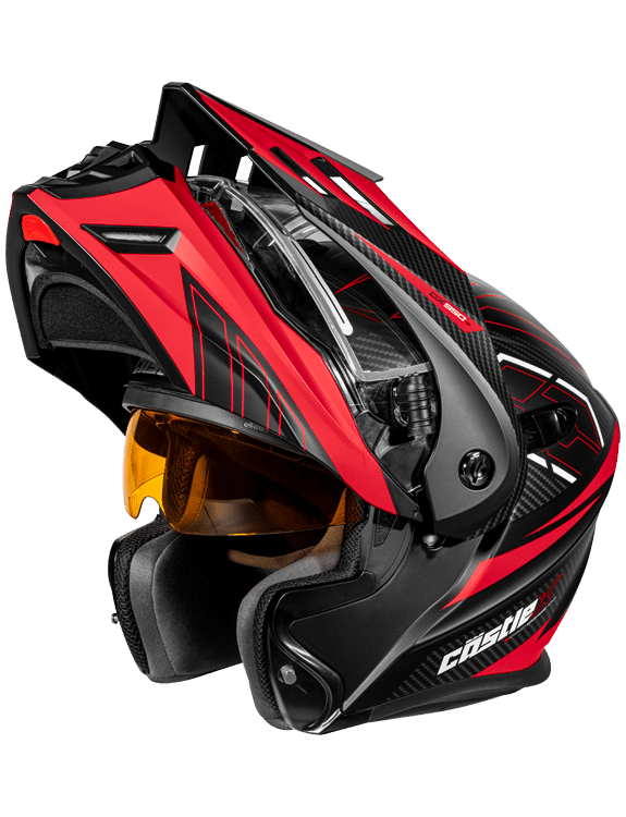 Castle X CX950 V2 FIERCE SNOWMOBILE HELMET