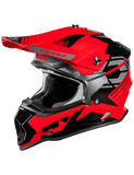 Castle X Sector Youth Dirt Bike Helmet Red