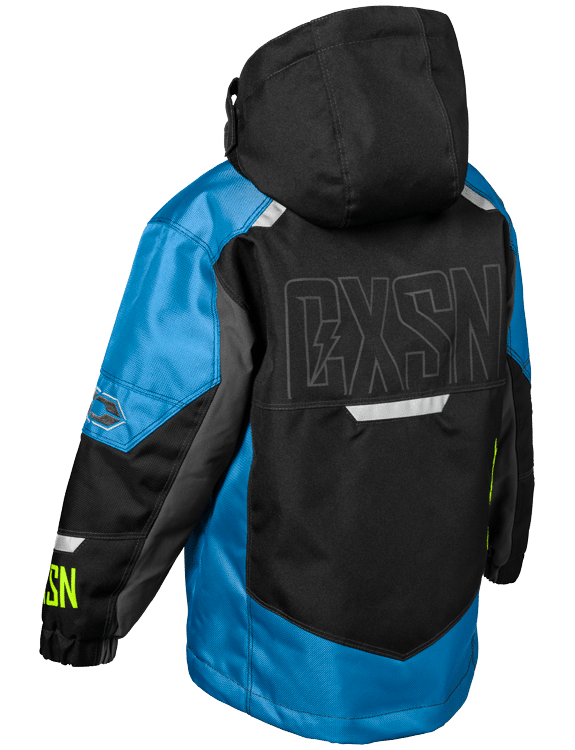 Castle X Toddler Strike Jacket Blue Hivis