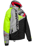 Castle X Code Youth Winter Jacket HiVis Silver