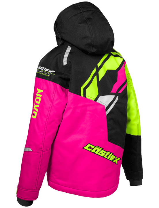 Castle X Code Youth Winter Jacket Pink Hivis