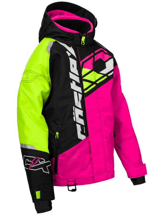 Castle X Code Youth Winter Jacket Pink Hivis