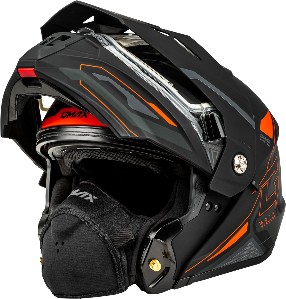 GMAX MD-74S SPECTRE Electric Shield Snowmobile Helmet
