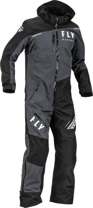 Fly Racing Cobalt Shell Monosuit Black Grey