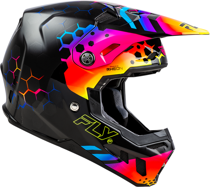 Fly Racing Formula CC Tektonic Helmet Medium Black / Sunset