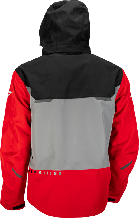 FLY Racing Snowmobile Jacket Carbon