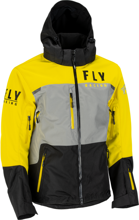 FLY Racing Snowmobile Jacket Carbon