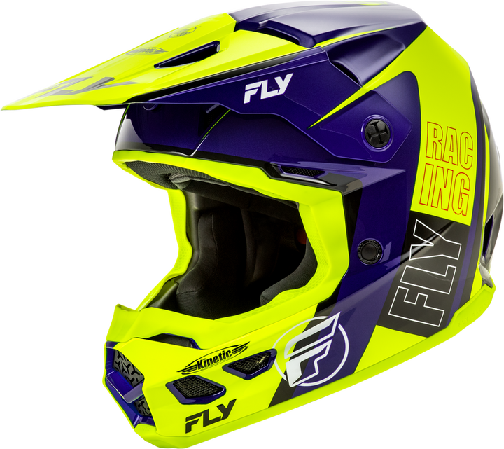 fly racing motorcycle helmet Sentinel Mech Full Face Fly Racing Kinetic Rally Helmet