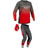 Fly Racing 2023 Lite Combo Red Grey