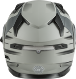 GMAX MD-01S Descendant Modular Snowmobile Helmet With Heated Shield Grey Silver