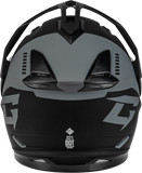 GMAX GM11S Ronin Snowmobile Helmet With Heated Shield Black Silver