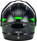 GMAX MD-74S SPECTRE Electric Shield Snowmobile Helmet Green