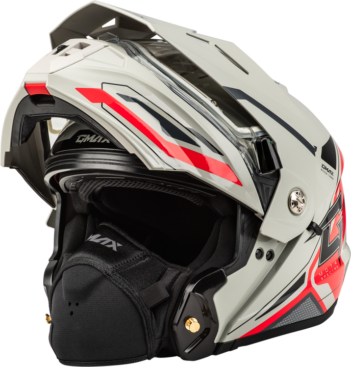 gmax motorcycle helmet rep GMAX MD-74S SPECTRE Electric Shield Snowmobile Helmet – Jaxn Motorsports