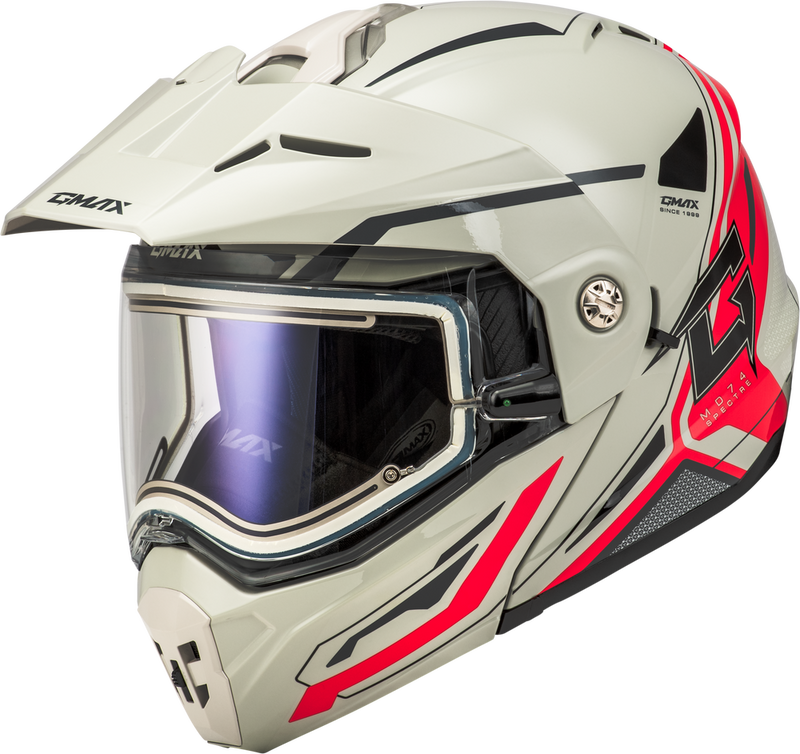 GMAX MD-74S SPECTRE Electric Shield Snowmobile Helmet – Jaxn