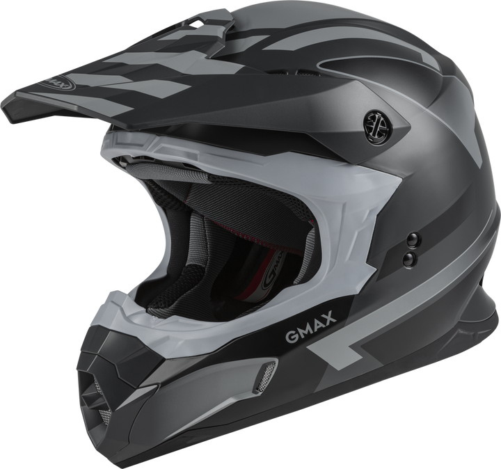 gmax 36x motorcycle helmet MX-46Y Unstable (Hi-Vis Orange/Blue, Small) Fully adjustable GMAX MD-01, DOT Approved Modular