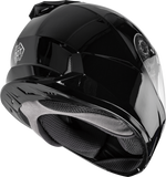 GMAX FF-49S Full Face Snowmobile Helmet With Heated Shield Black
