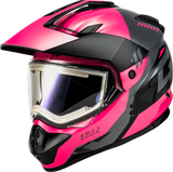 gmax gm11s snowmobile helmet with heated shield