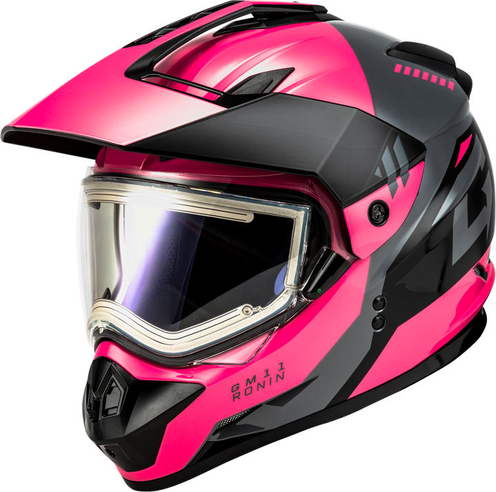 Gmax snowmobile online helmet heated shield