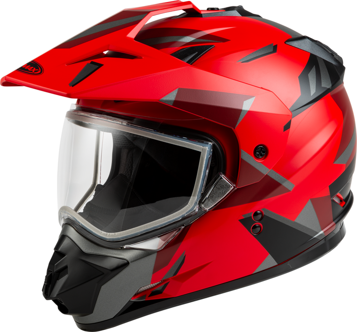 GMAX Snowmobile Helmet GM-11S Ripcord Dual Pane Shield