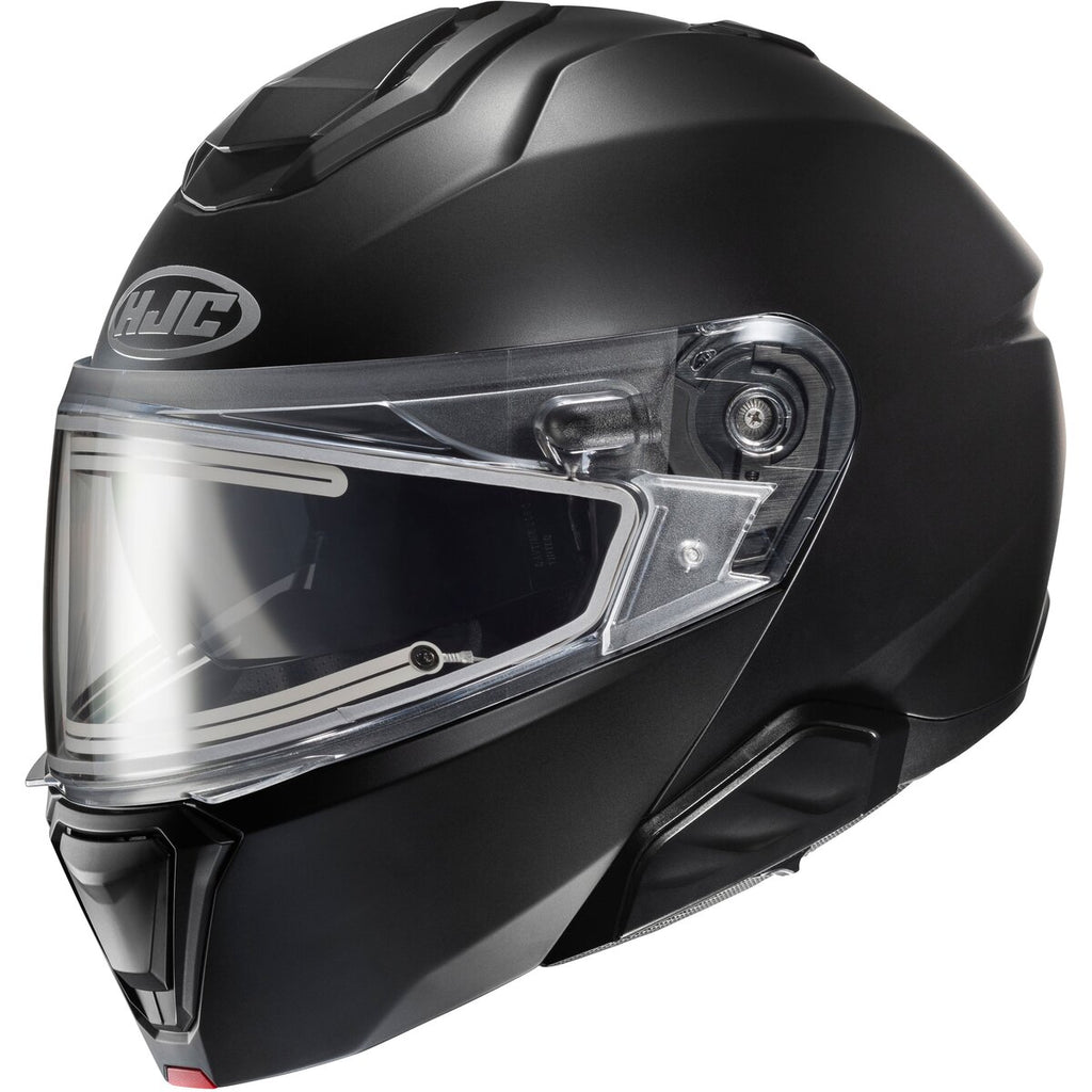 HJC i91 Snowmobile Helmet with Electric Shield Matte Black