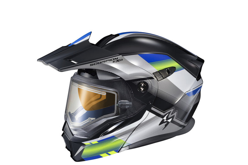 SCORPION EXO AT950 ZEC Snowmobile Helmet With Heated Shield