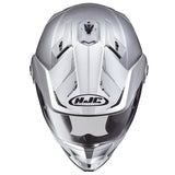 hjc-ds-x1-helmet-silver-front