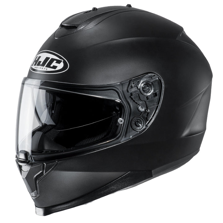 hjc c 70 matte black helmet