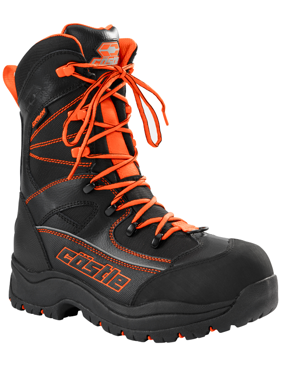 castle-x-force-2-snowmobile-boot-orange