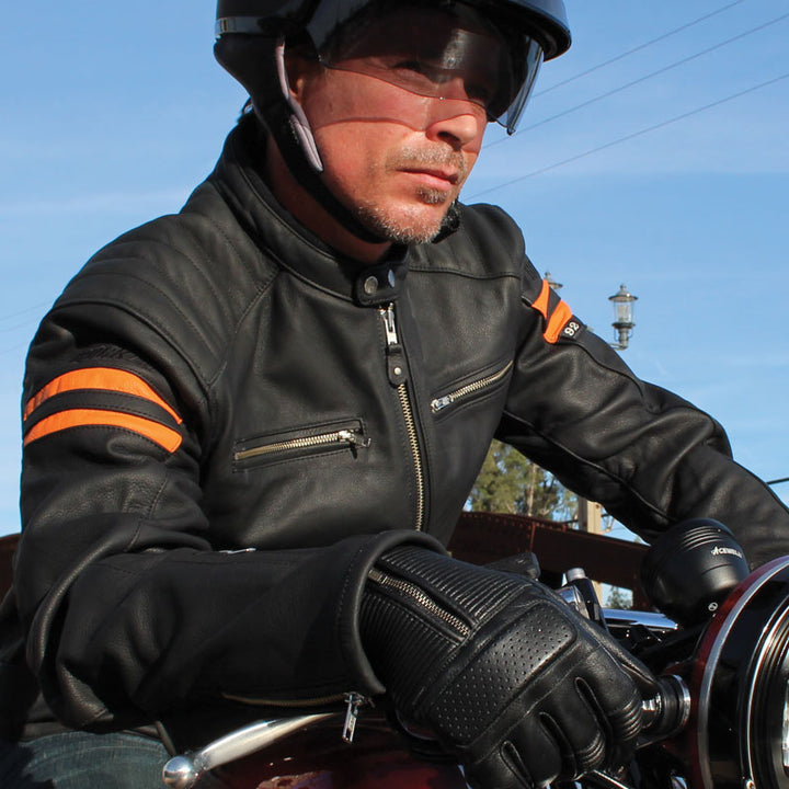 JOE ROCKET MENS LEATHER MOTORCYCLE RIDING PANTS MEDIUM 34