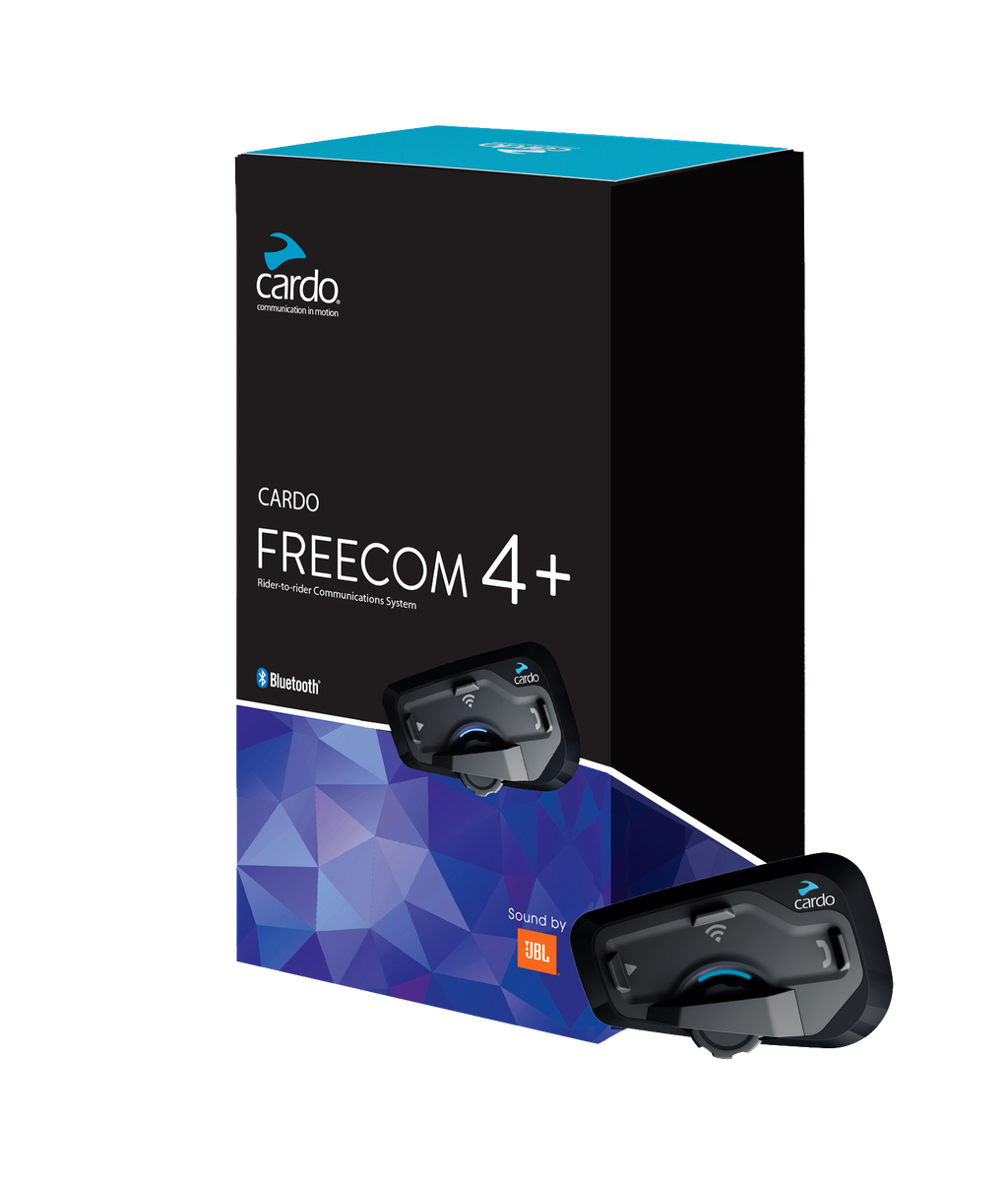 cardo freecom 4+ bluetooth headset duo