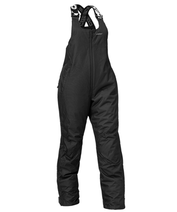 castle platform bib black front