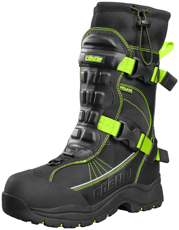 castle-x-barrier-2-snowmobile-boot-hivis