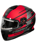 castle thunder 3 pitlane electric helmet red front