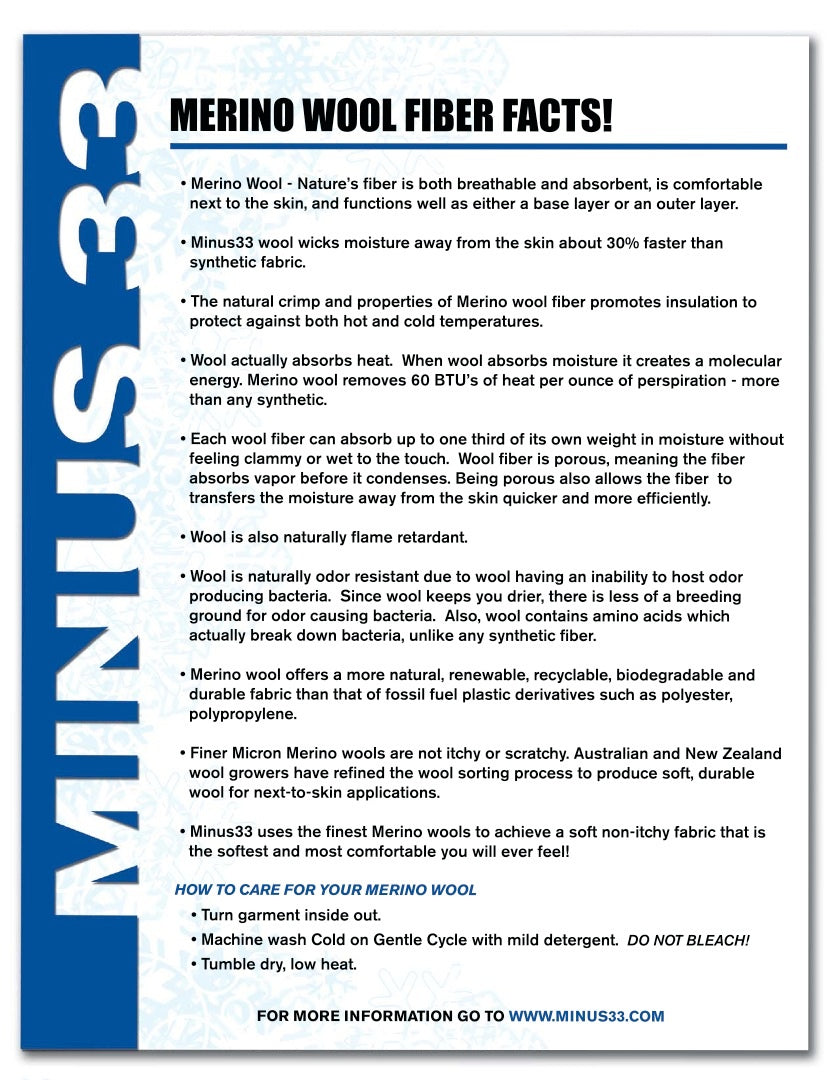 Minus 33 Middle Weight Base Layer Bottom