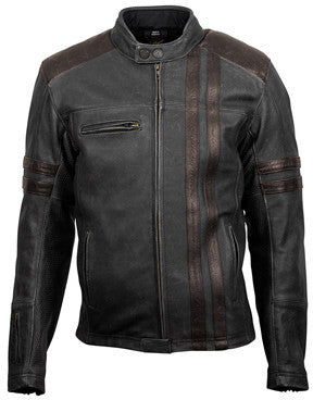 Scorpion 1909 Vintage Leather Motorcycle Jacket | Jaxn Motorsports