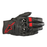 alpinestars celer v2 gloves black red