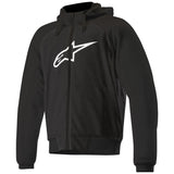 alpinestars jacket chrome sport hoodie black