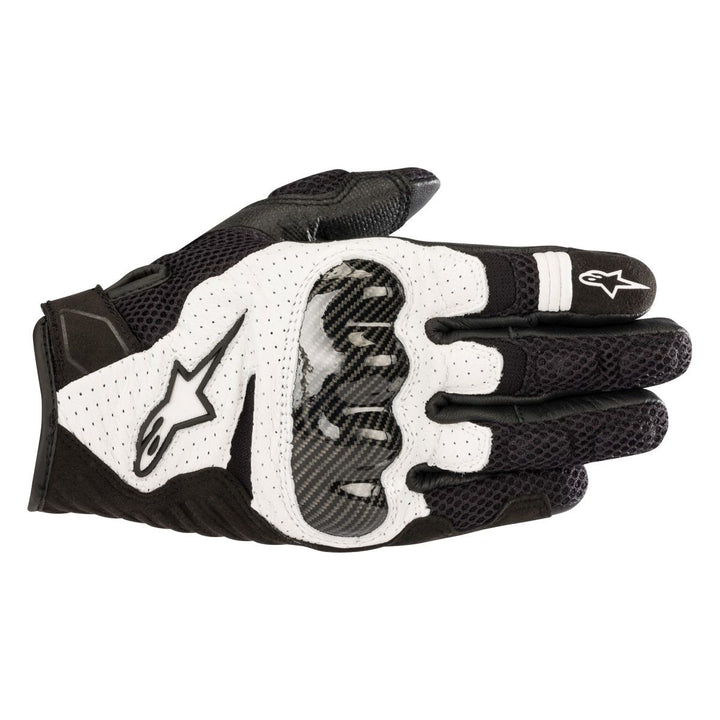 alpinestars smx air v2 gloves black white