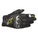 alpinestars smx air v2 gloves black yellow