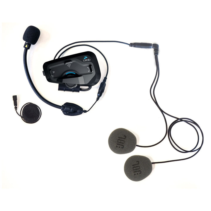 cardo freecom 4+ bluetooth headset single kit