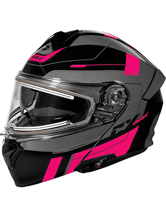 castle x raid women's snowmobile helmet